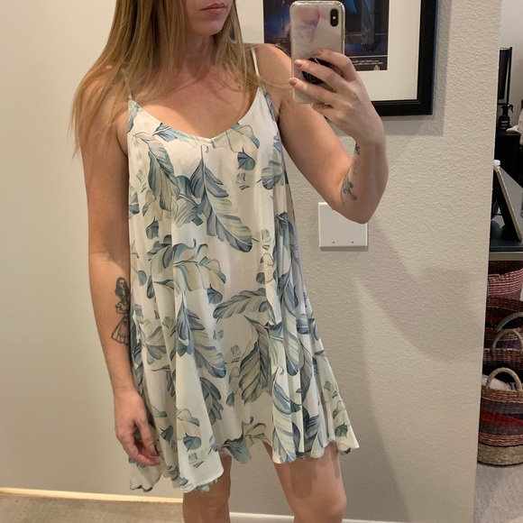 Show me your mumu circus mini dress banana leaf M - Picture 4 of 7